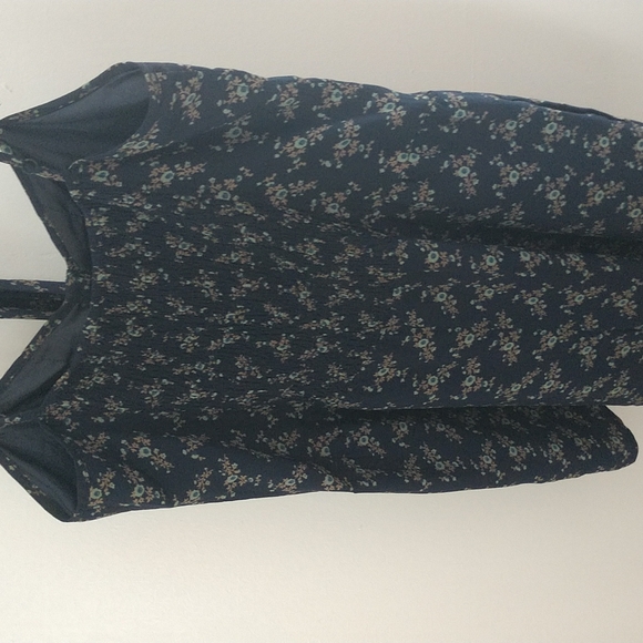 Z VINTAGE probably 1970s SILK Romper - Picture 6 of 9